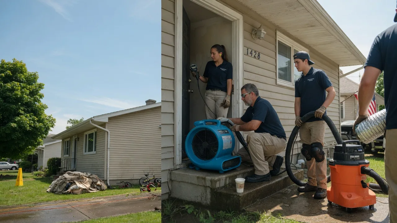 Water Damage Restoration in Hymera, IN near me